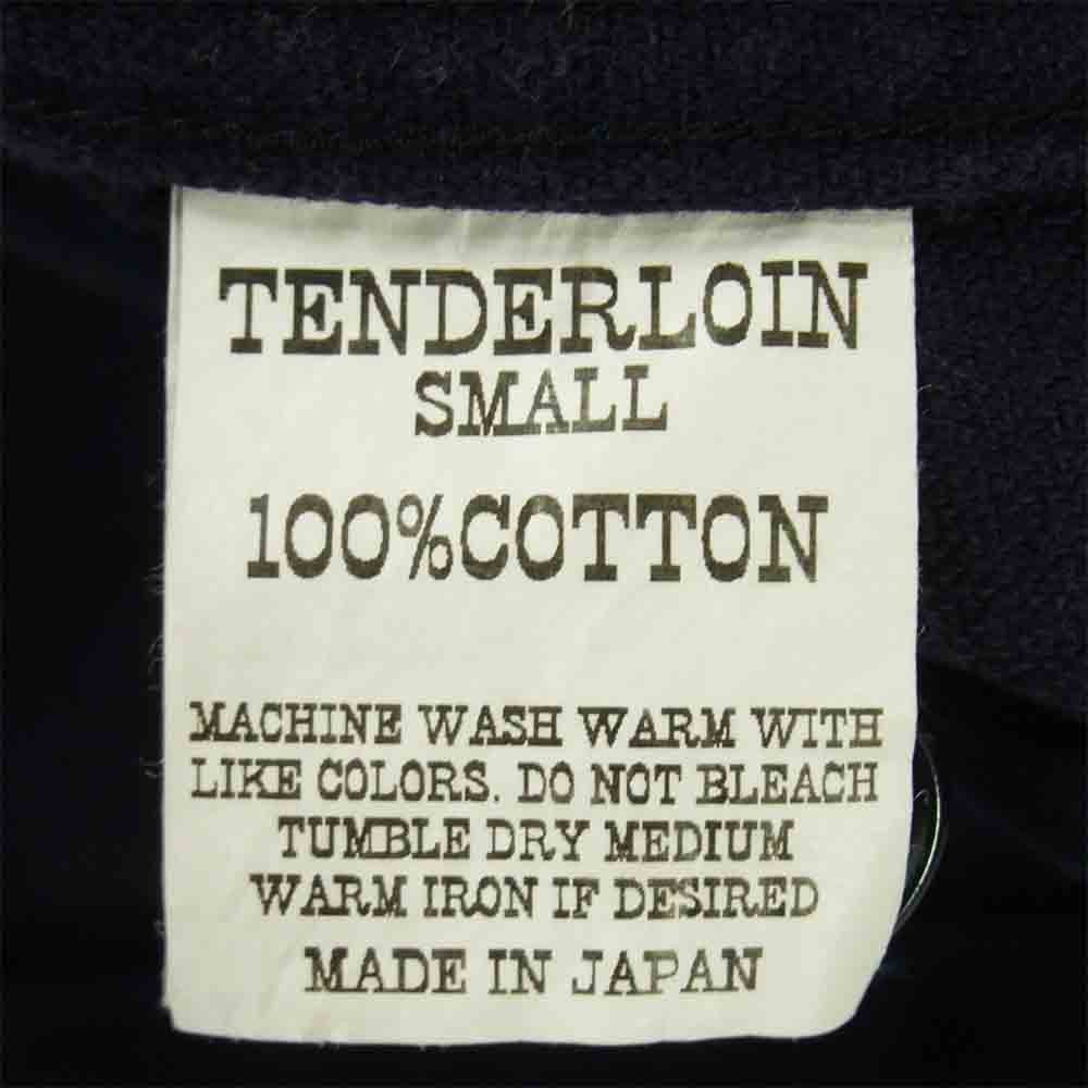 TENDERLOIN テンダーロイン T-MOLESKIN JKT モールスキン ジャケット コットン 日本製 ネイビー系 S【中古】