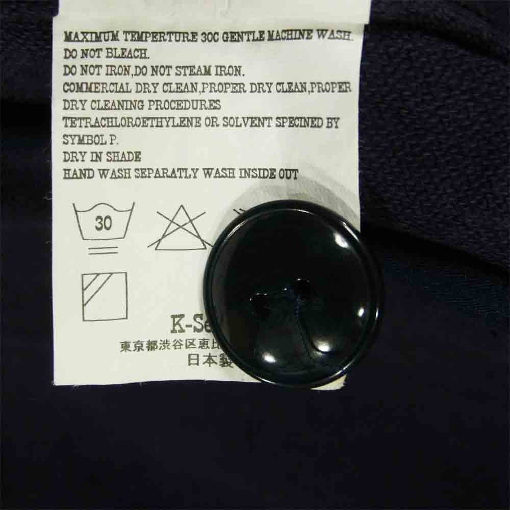 TENDERLOIN テンダーロイン T-MOLESKIN JKT モールスキン ジャケット コットン 日本製 ネイビー系 S【中古】