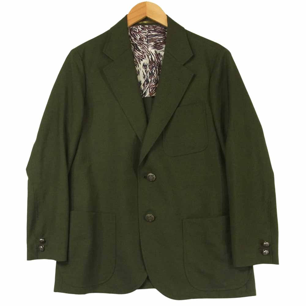 TENDERLOIN テンダーロイン TSJJ-54701-04 スタイリストジャパン The Stylist Japan 2B jacket ウルフ ジャケット グリーン系 M【中古】