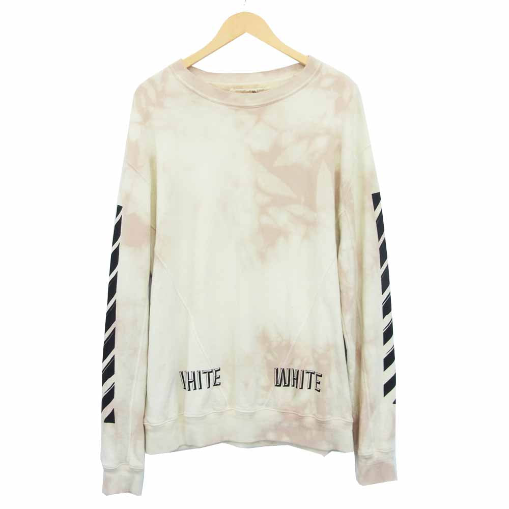 OFF-WHITE オフホワイト 420407 国内正規品 スウェット オフホワイト系 M【中古】