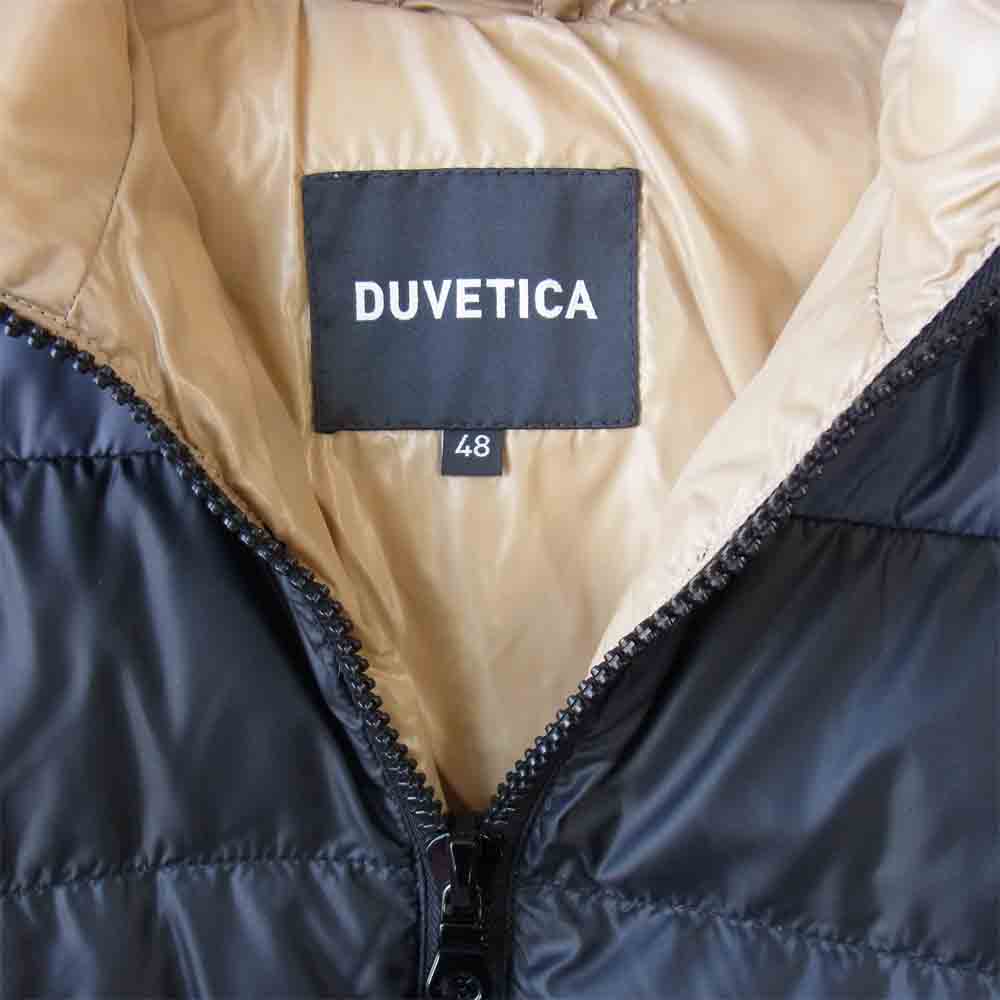 DUVETICA デュベティカ 国内正規品 CAOIMHIN カオイミン ダウン ジャケット 紺×黒 48【中古】