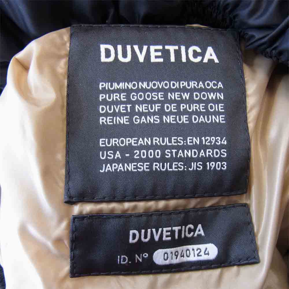 DUVETICA デュベティカ 国内正規品 CAOIMHIN カオイミン ダウン ジャケット 紺×黒 48【中古】