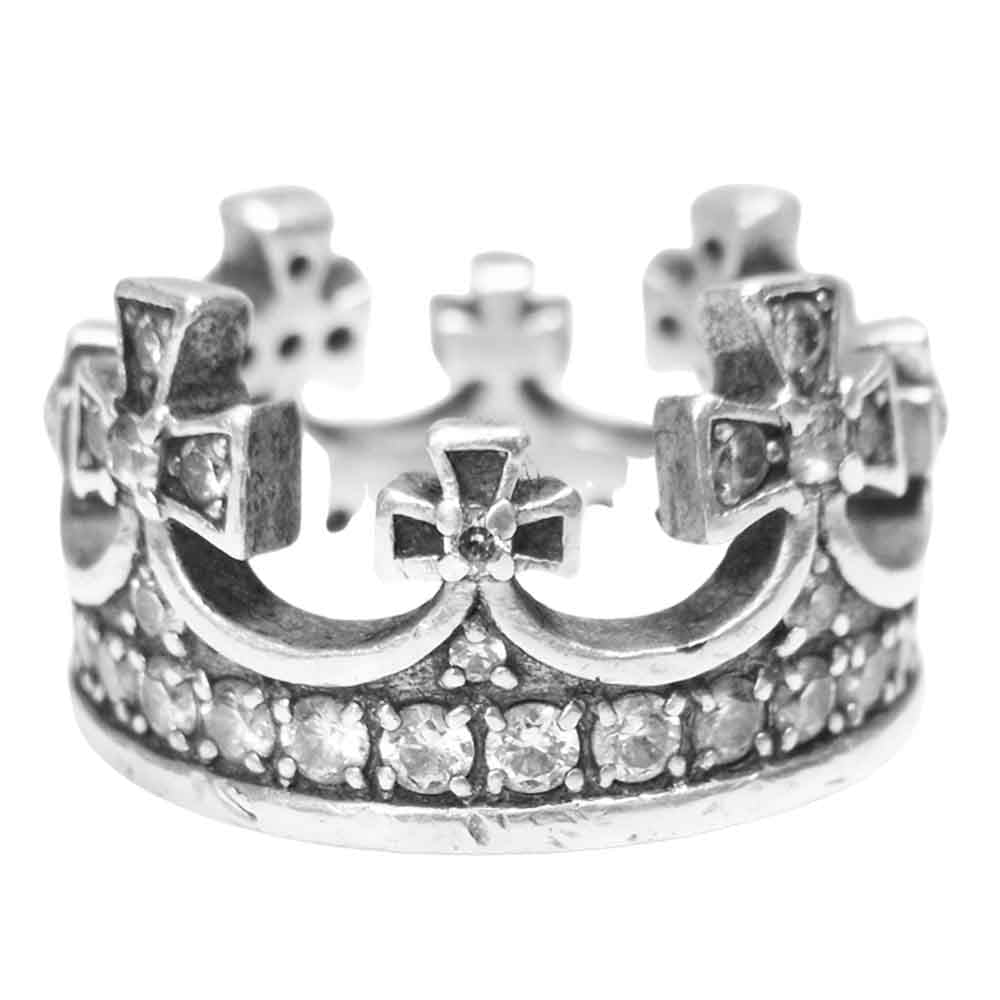 Justin Davis ジャスティンデイビス SRJ185 MONACO RING モナコリング シルバー系 8号程度【中古】