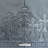 CHROME HEARTS クロムハーツ（原本無） セメタリー クロス パッチ ダガー ジップ ナイロン ジャケット ブラック系 M【中古】