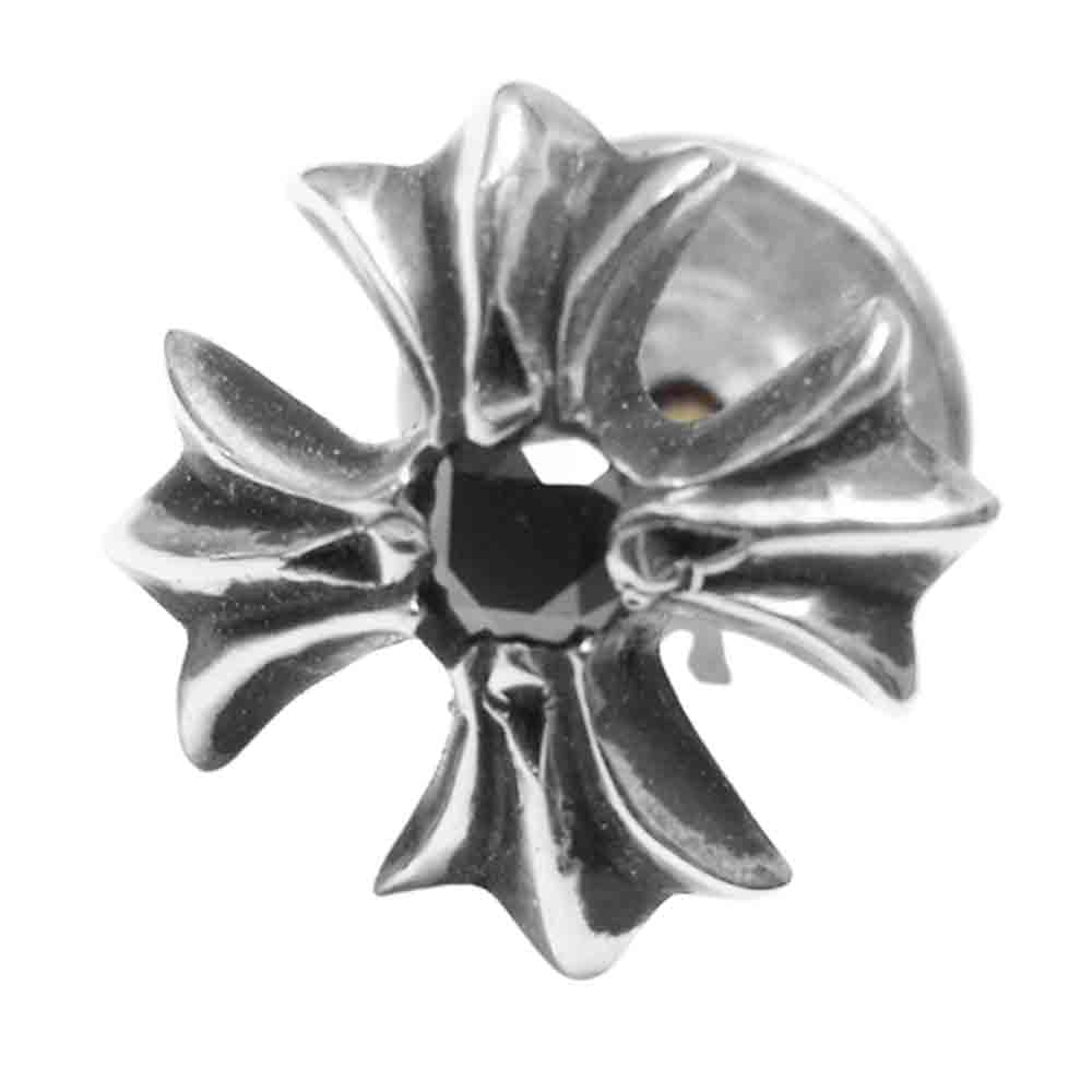 CHROME HEARTS クロムハーツ（原本無） CH PLS CH プラス スタッド ピアス シルバー系【中古】