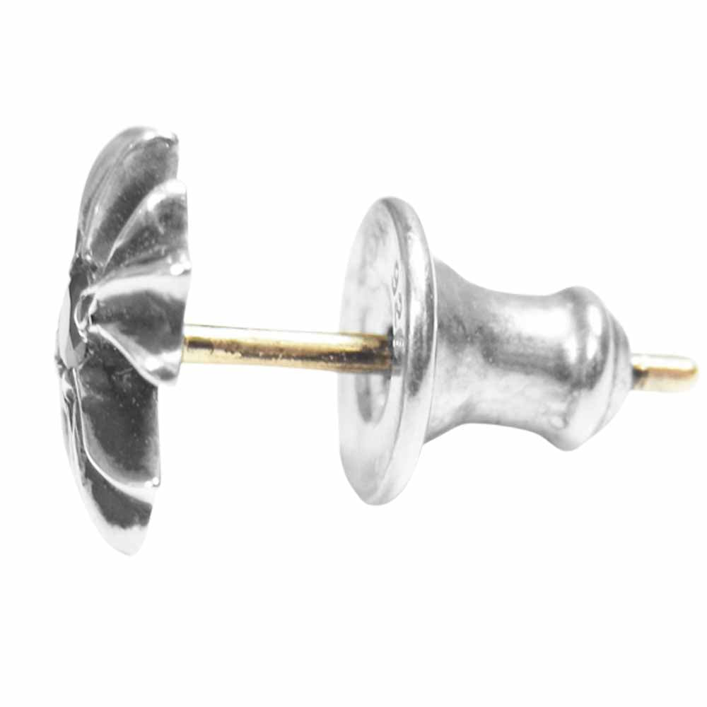 CHROME HEARTS クロムハーツ（原本無） CH PLS CH プラス スタッド ピアス シルバー系【中古】