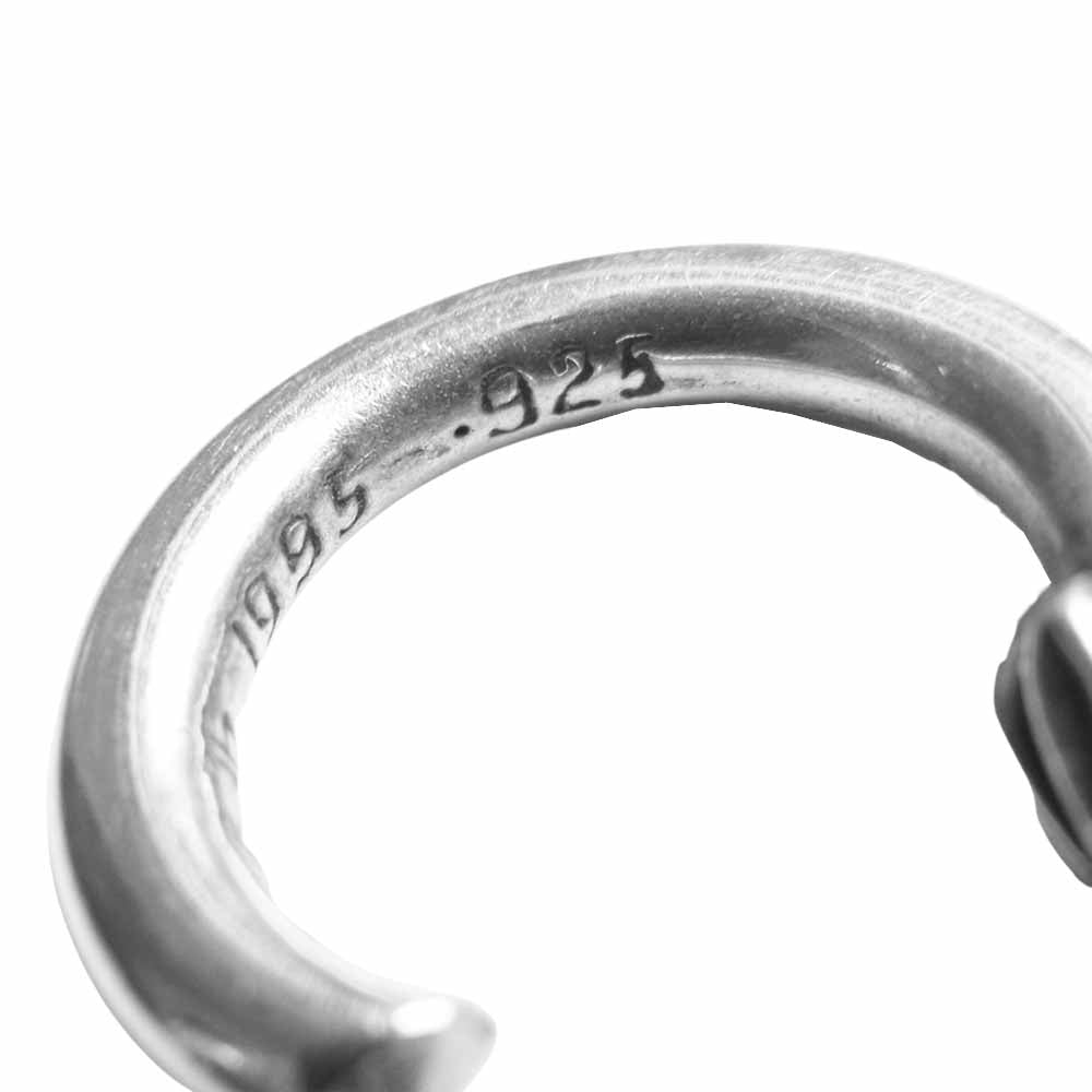 CHROME HEARTS クロムハーツ（原本無） HOOP PLAIN プレーン フープ ピアス シルバー系【中古】