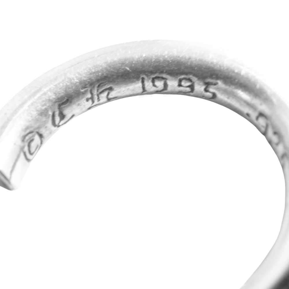 CHROME HEARTS クロムハーツ（原本無） HOOP PLAIN プレーン フープ ピアス シルバー系【中古】