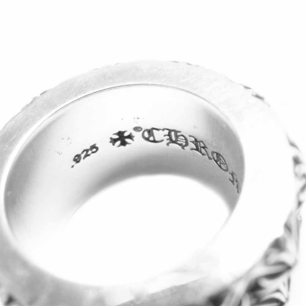 CHROME HEARTS クロムハーツ（原本無） PETE PUNK DOUBLE ピート パンク ダブル ロウ リング シルバー系【中古】
