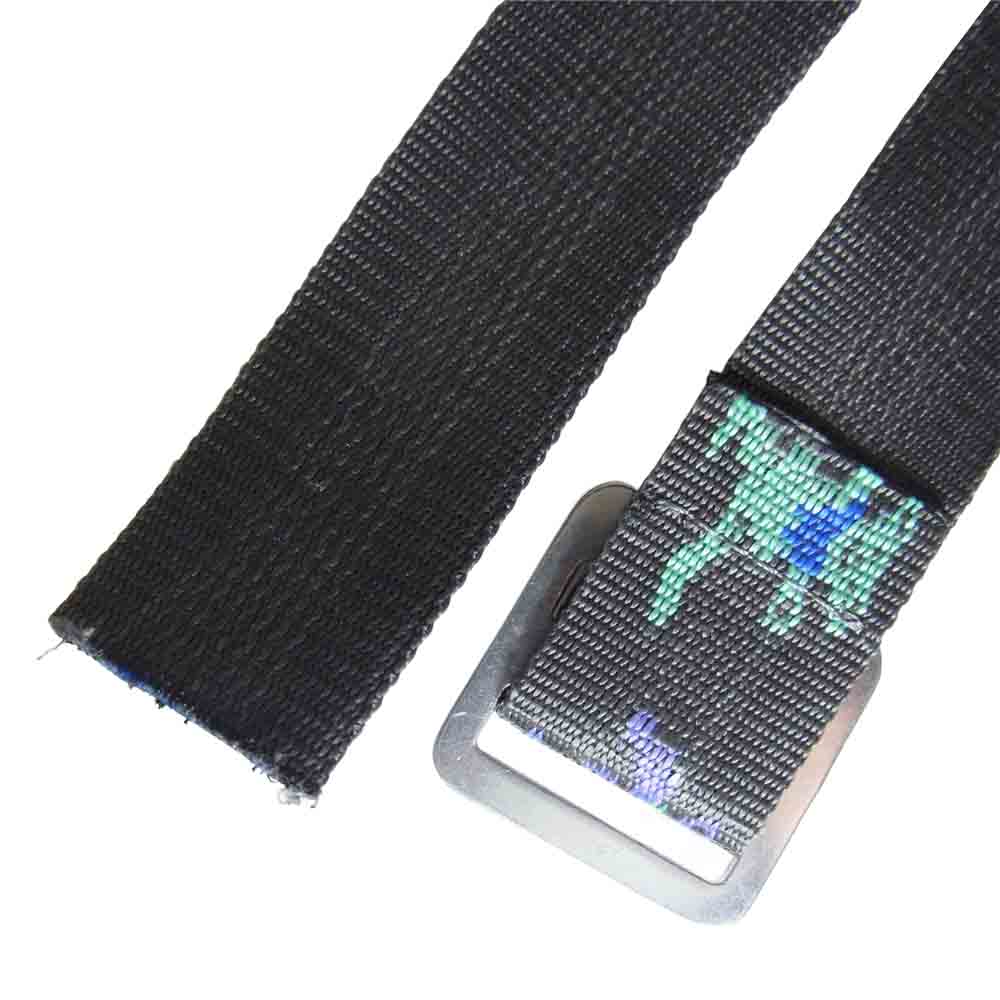 DESCENDANT ディセンダント FESTIVAL BELT フェスティバル ベルト ウェブ ベルト グレー系【中古】