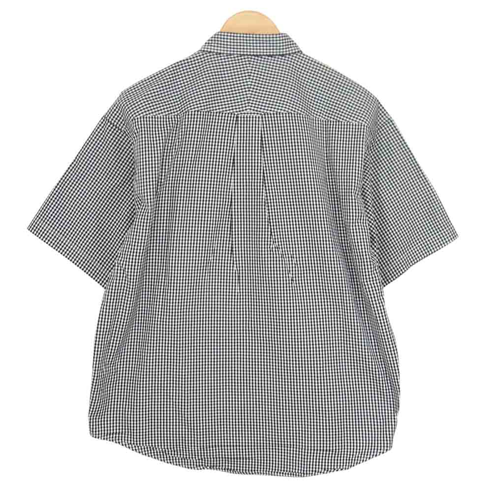 DESCENDANT ディセンダント 20SS HYANNIS B.D. SS SHIRT 半袖 シャツ ブラック系 1【美品】【中古】