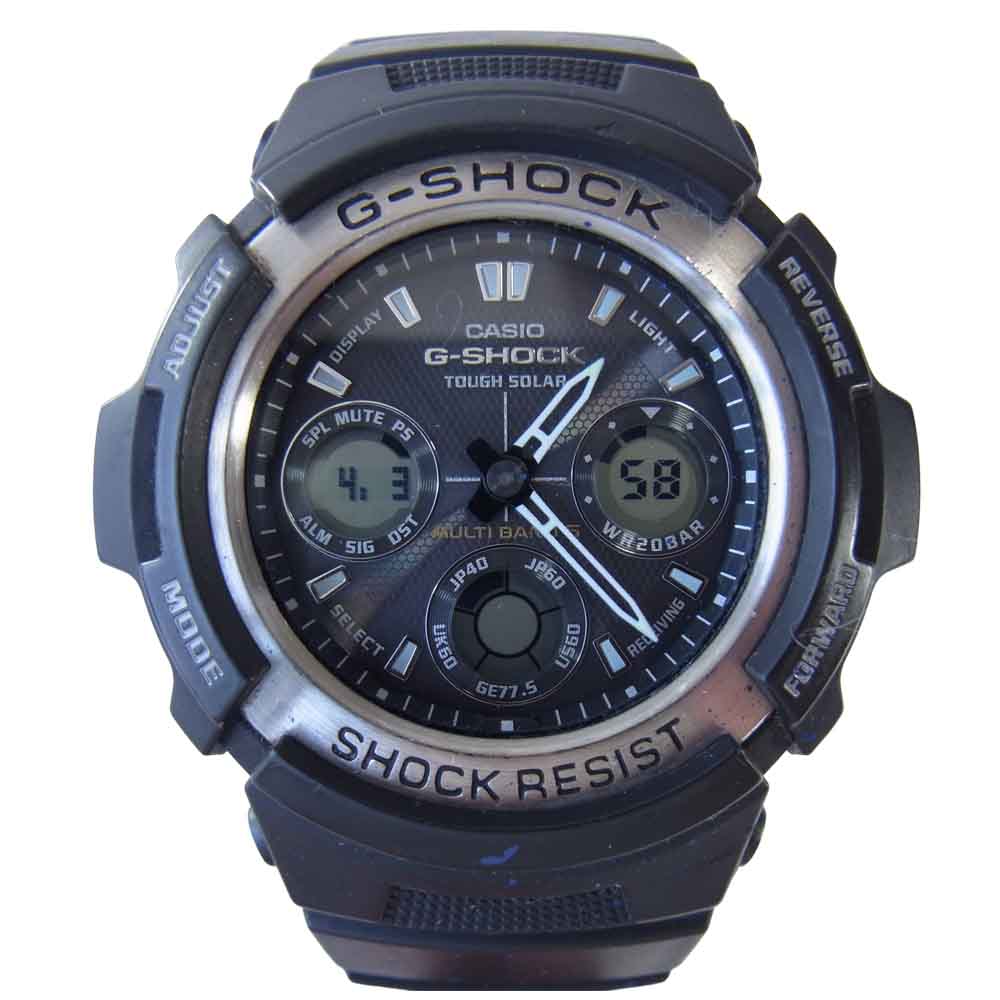 G-SHOCK ジーショック 4765 AWG-100C-1AJF タフソーラー 腕時計 ブラック系【中古】