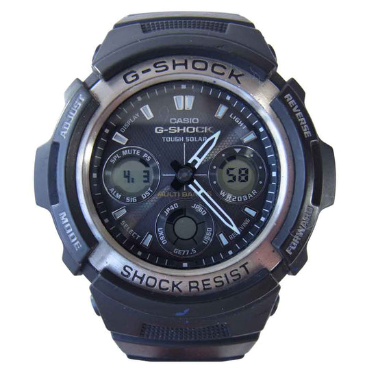 G-SHOCK ジーショック 4765 AWG-100C-1AJF タフソーラー 腕時計 ブラック系【中古】