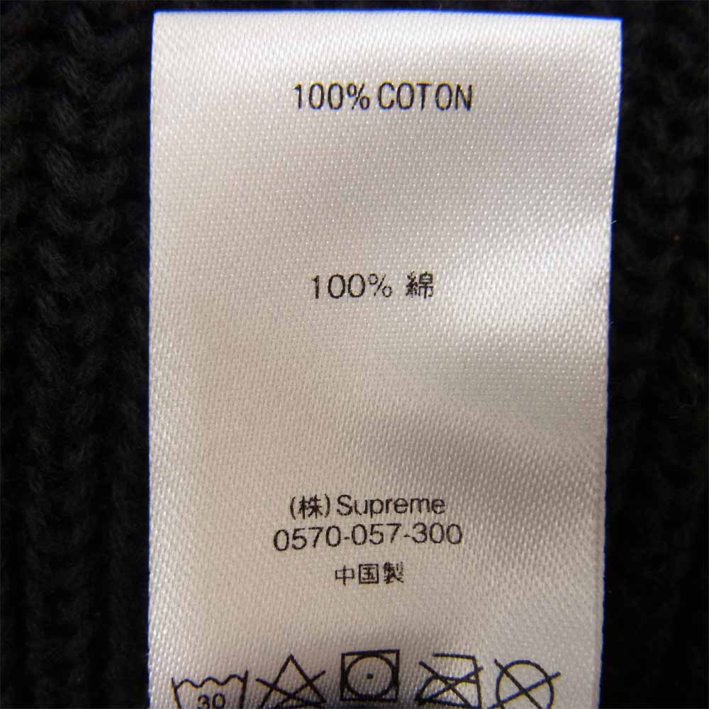 Supreme シュプリーム 18SS Chest Stripe Raglan Sweater ブラック系 M【中古】