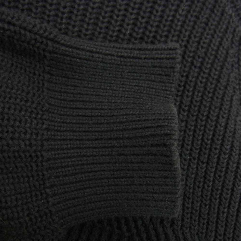 Supreme シュプリーム 18SS Chest Stripe Raglan Sweater ブラック系 M【中古】