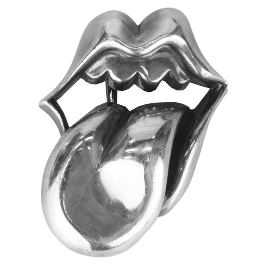 CHROME HEARTS クロムハーツ（原本有） BUCKL L&T1.5 リップ アンド タン ベルト バックル シルバー系【中古】