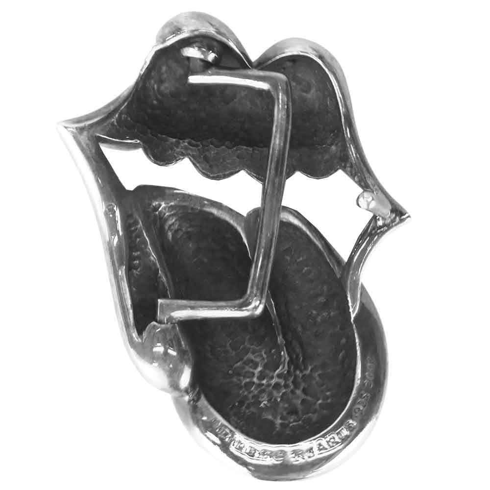 CHROME HEARTS クロムハーツ（原本有） BUCKL L&T1.5 リップ アンド タン ベルト バックル シルバー系【中古】