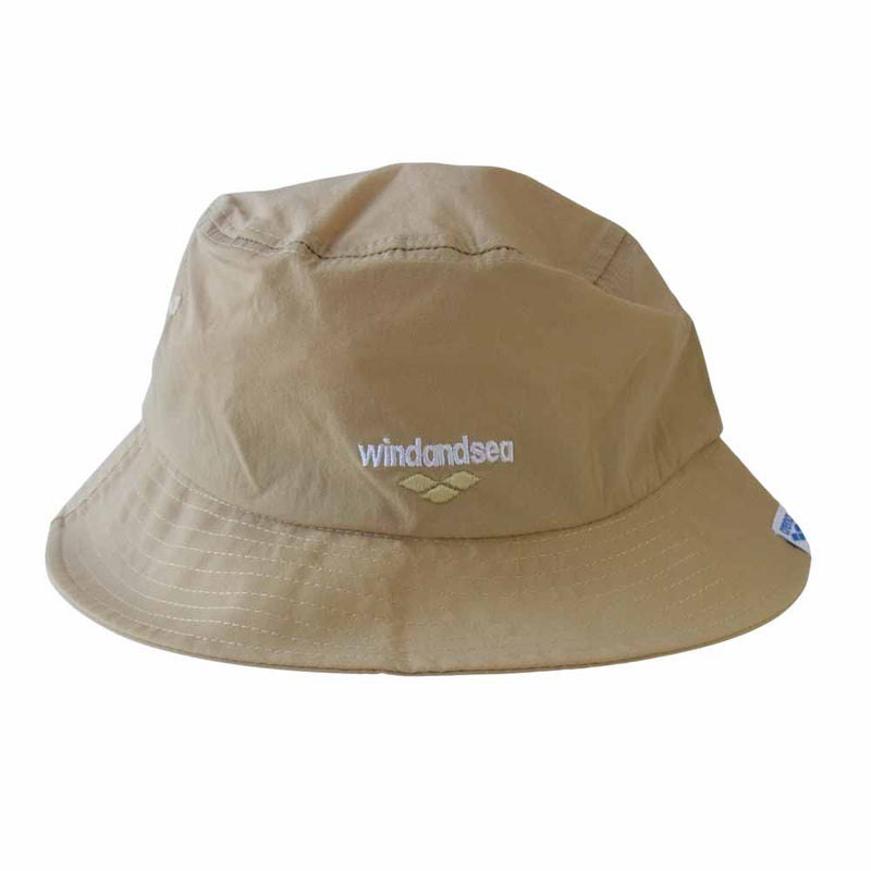 ウィンダンシー WDSARNA-05 × アリーナ ARENA BUCKET HAT バケット ハット ベージュ系 M【新古品】【未使用】【中古】