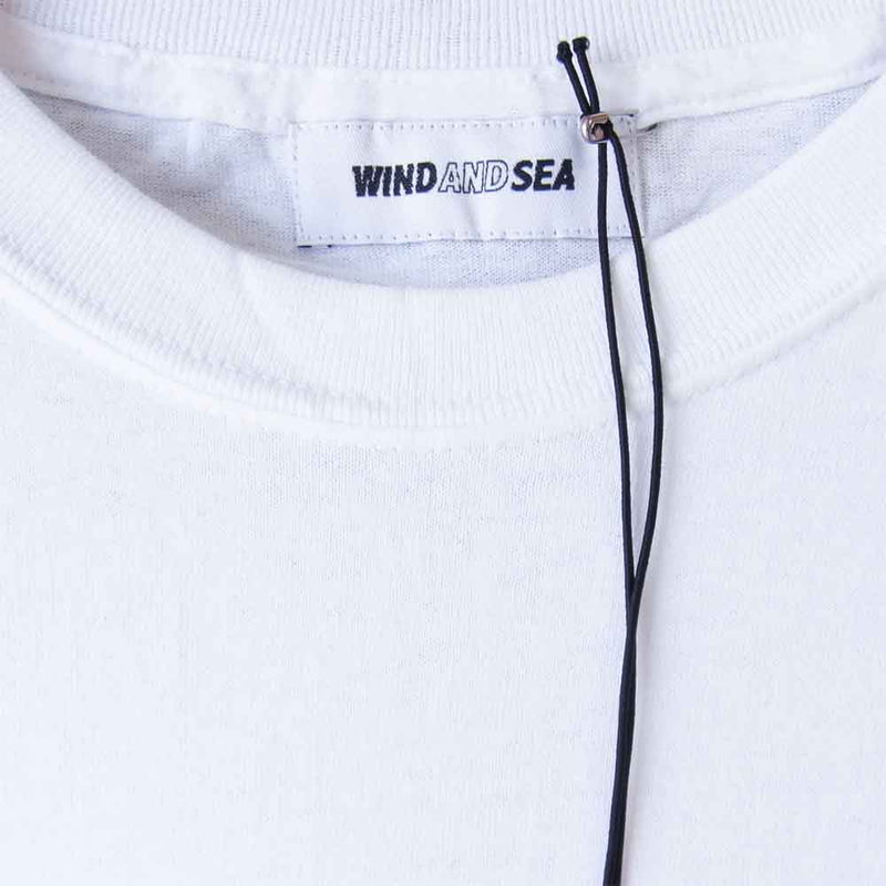 ウィンダンシー WDS-CISHA-03 × チイシャ CHI-I-SHA T-SHIRT Tシャツ カットソー ホワイト系 XL【新古品】【未使用】【中古】