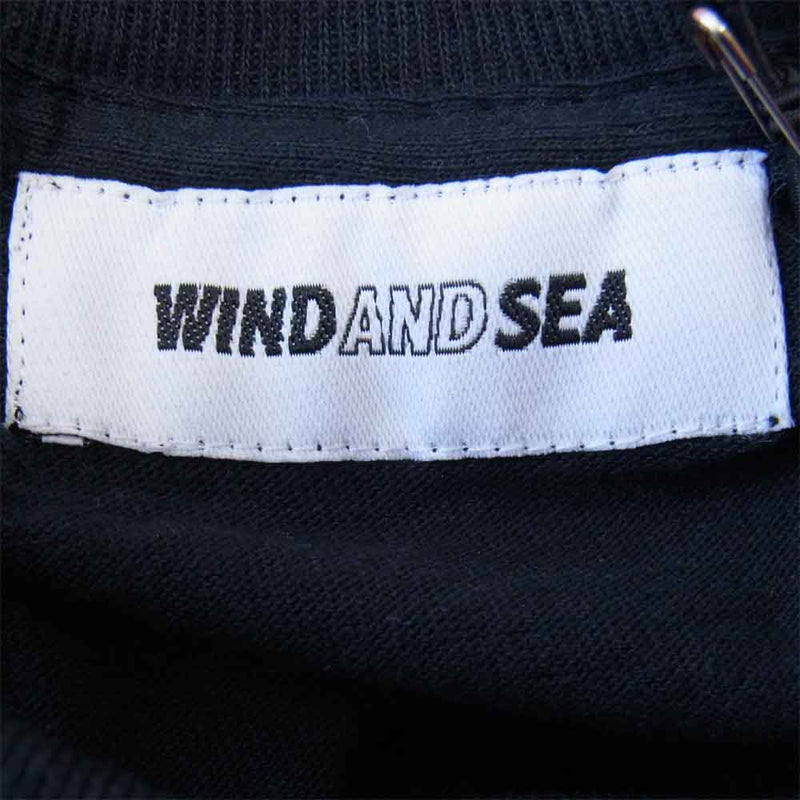 ウィンダンシー WDS-CISHA-03 × チイシャ CHI-I-SHA T-SHIRT Tシャツ カットソー ブラック系 XL【新古品】【未使用】【中古】