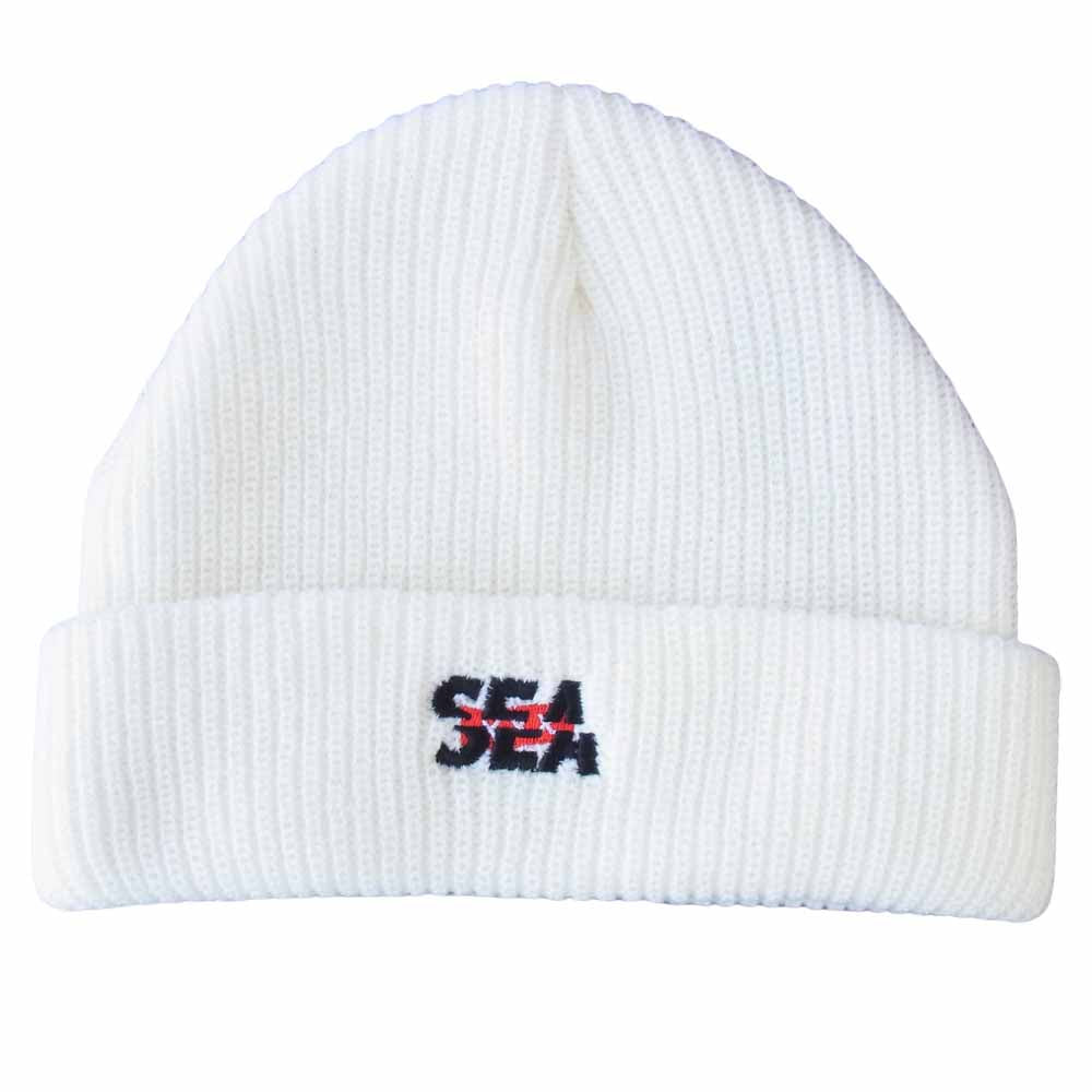 ウィンダンシー WDS-XXX-SP-11 × ゴッドセレクション GOD SELECTION XXX Beanie ビーニー ホワイト系 F【新古品】【未使用】【中古】