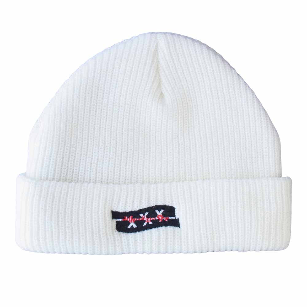 ウィンダンシー WDS-XXX-SP-11 × ゴッドセレクション GOD SELECTION XXX Beanie ビーニー ホワイト系 F【新古品】【未使用】【中古】