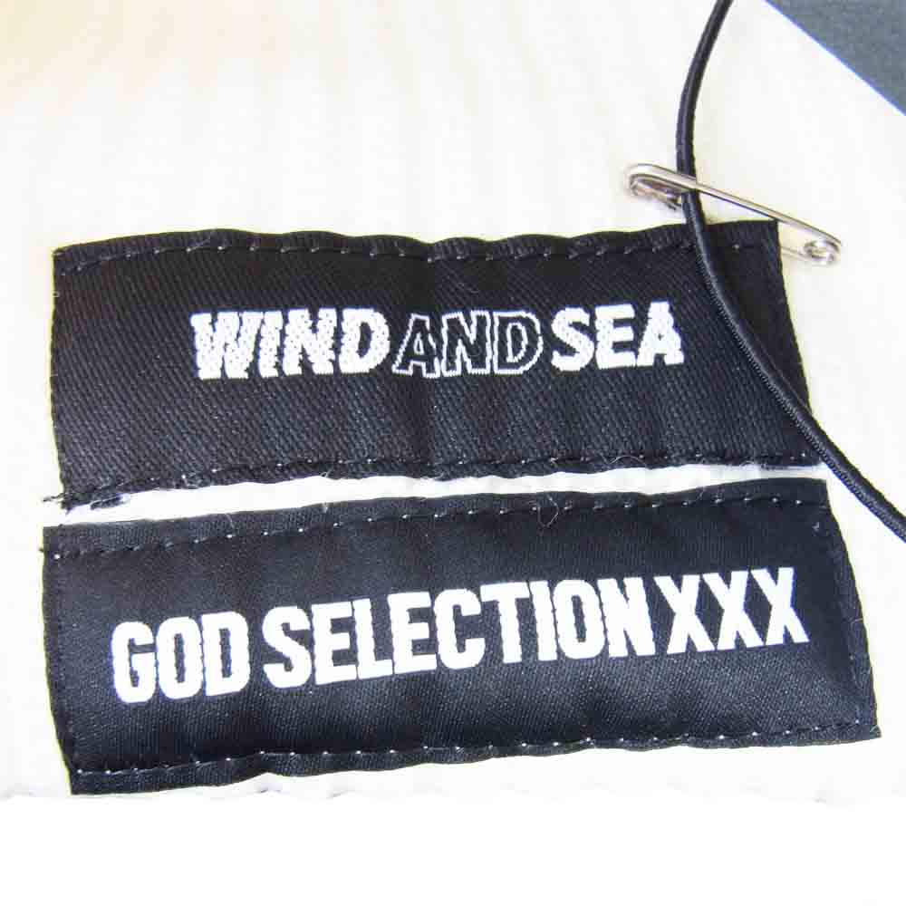 ウィンダンシー WDS-XXX-SP-11 × ゴッドセレクション GOD SELECTION XXX Beanie ビーニー ホワイト系 F【新古品】【未使用】【中古】