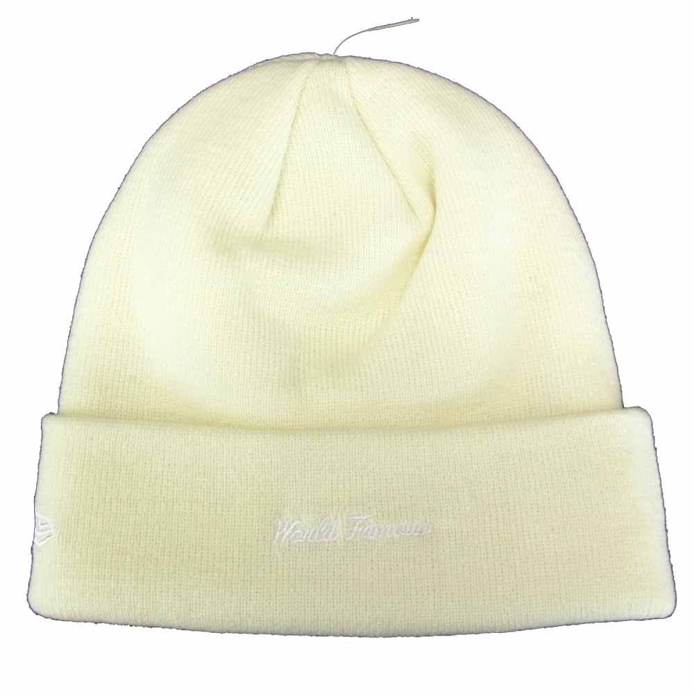 Supreme シュプリーム 20AW × ニューエラ NEW Era Cross Box Logo Beanie ビーニー ホワイト系【新古品】【未使用】【中古】