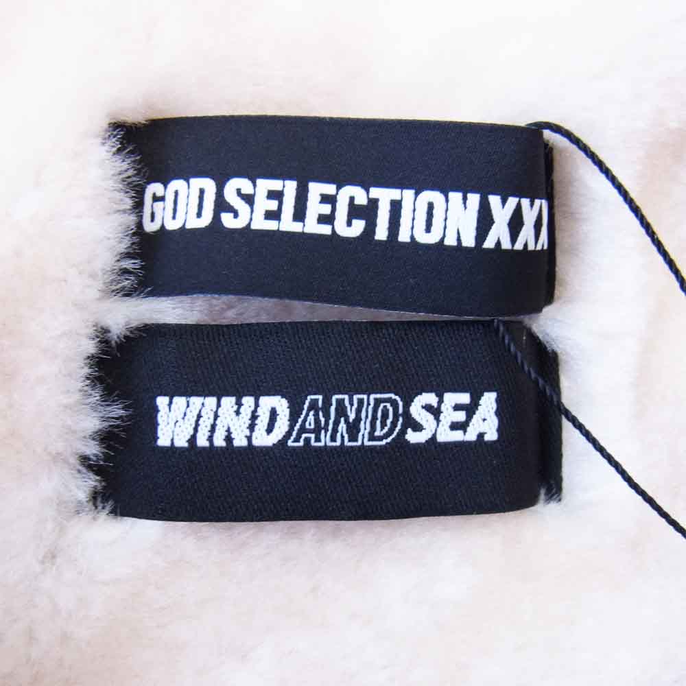 ウィンダンシー GX-A21-WSJK-11 × ゴッドセレクション GOD SELECTION XXX BOA COACH JACKET ボア コーチ ジャケット ブラック系 L【新古品】【未使用】【中古】