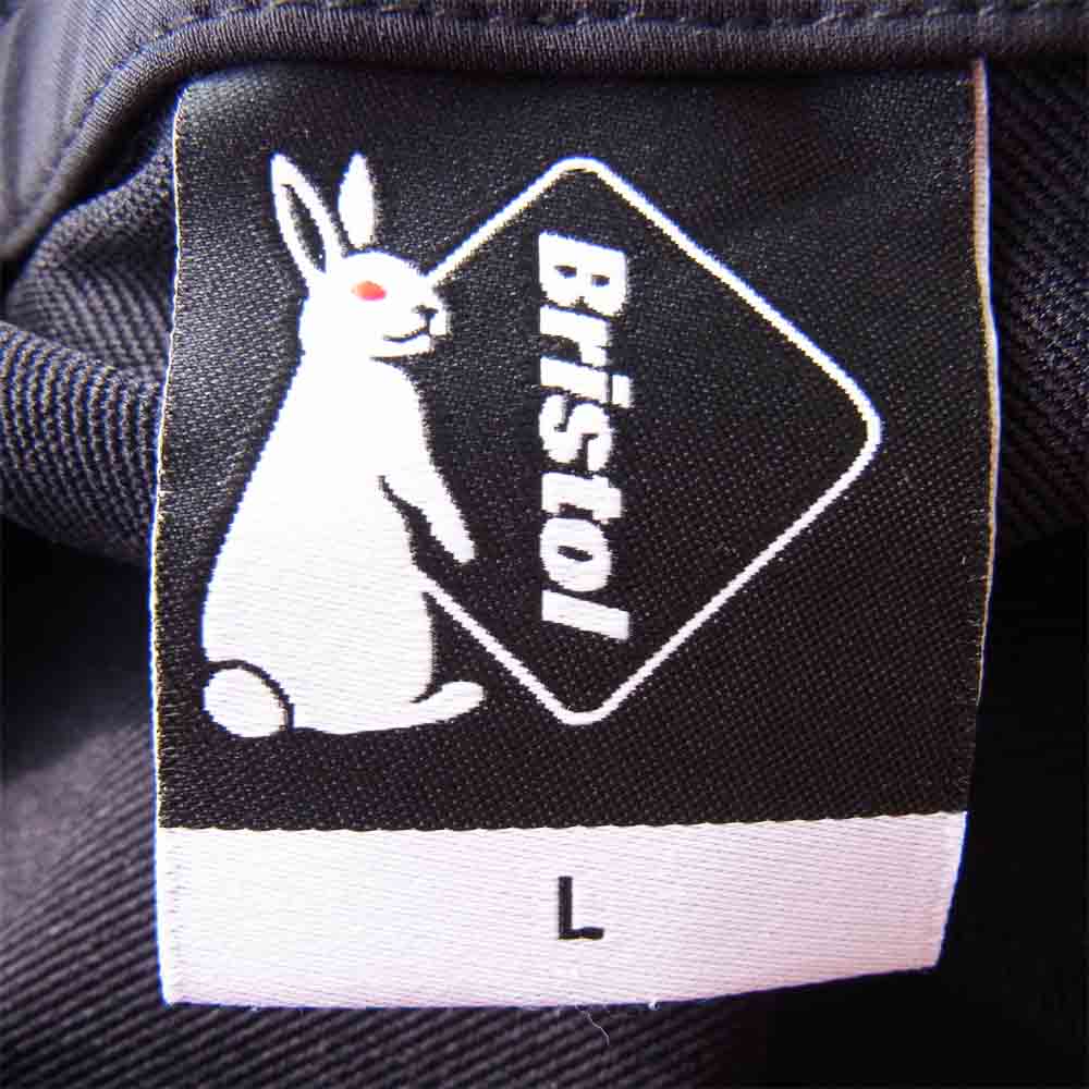 F.C.R.B. エフシーアールビー FCRB-202119 × エフアールツー FR2 WARM UP PANTS ウォームアップ パンツ ブラック系 L【新古品】【未使用】【中古】