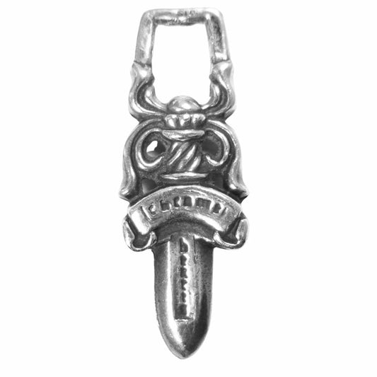 CHROME HEARTS クロムハーツ（原本無） ＃5 DAGGER ダガー チャーム ペンダント シルバー系【中古】