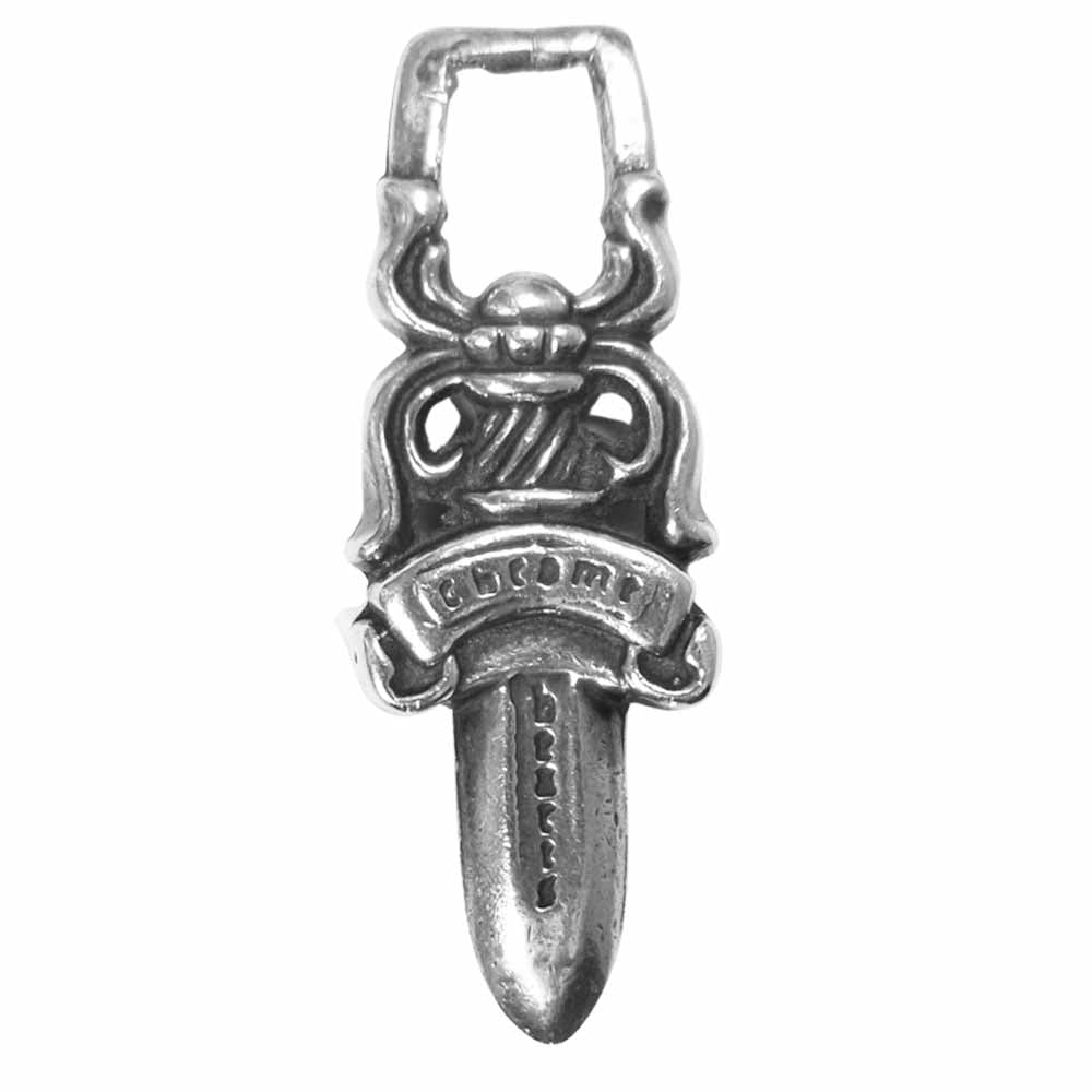 CHROME HEARTS クロムハーツ（原本無） ＃5 DAGGER ダガー チャーム ペンダント シルバー系【中古】