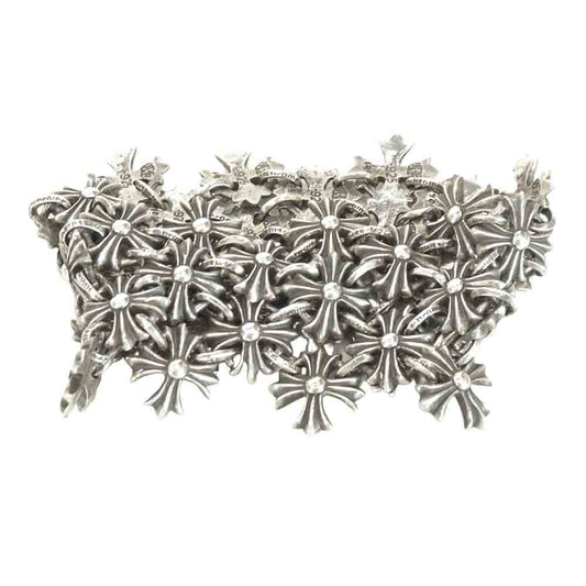 CHROME HEARTS クロムハーツ（原本無） CHAIN MAIL チェーン メイル CHプラス ブレスレット シルバー系【中古】