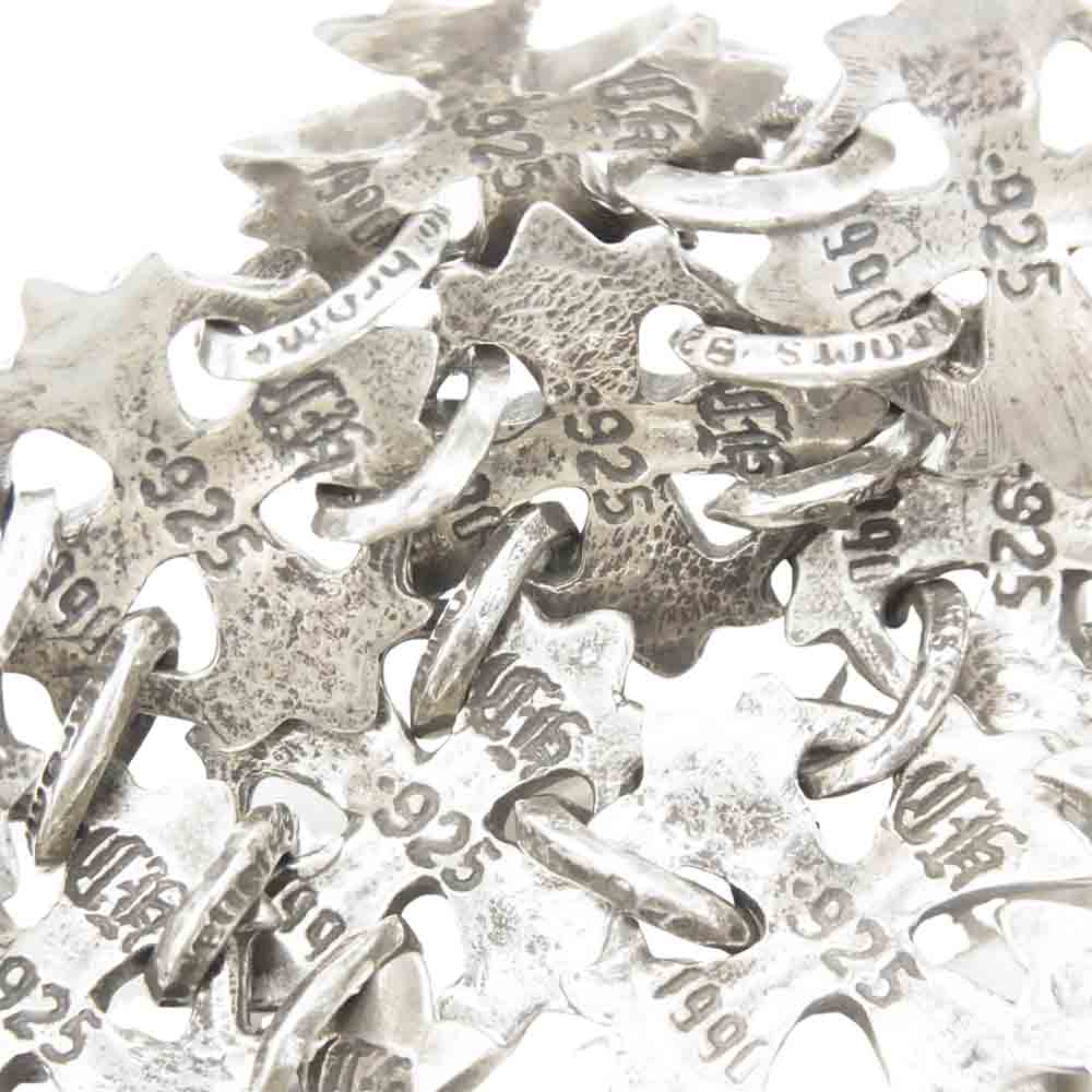 CHROME HEARTS クロムハーツ（原本無） CHAIN MAIL チェーン メイル CHプラス ブレスレット シルバー系【中古】