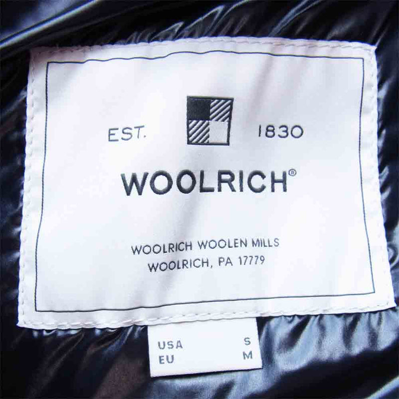 WOOLRICH ウールリッチ WOCPS2861 LOGO ARCTIC JACKET ロゴ アーティック ジャケット ネイビー系 S【新古品】【未使用】【中古】