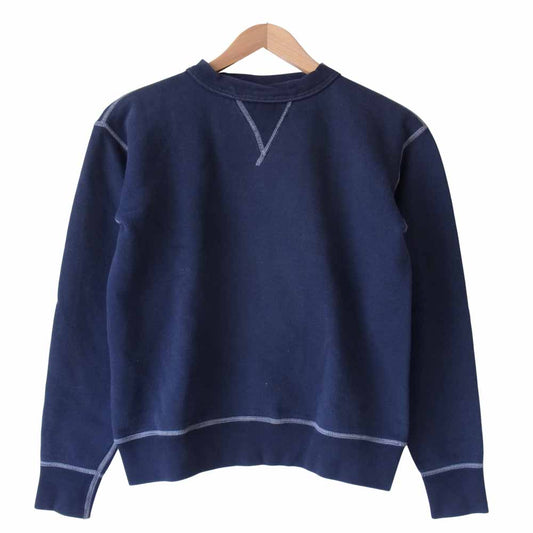 The REAL McCOY'S ザリアルマッコイズ MCCOYS SPORTING GOODS CO. 前V スウェット ネイビー系 S【中古】