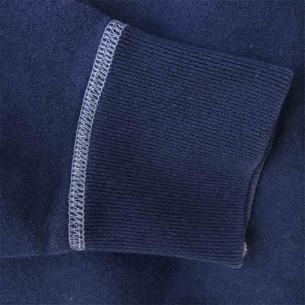 The REAL McCOY'S ザリアルマッコイズ MCCOYS SPORTING GOODS CO. 前V スウェット ネイビー系 S【中古】
