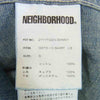 NEIGHBORHOOD ネイバーフッド 211YTODN-SHM01 OOTD オーテド C-SHIRT C シャツ LS インディゴブルー系 S【極上美品】【中古】