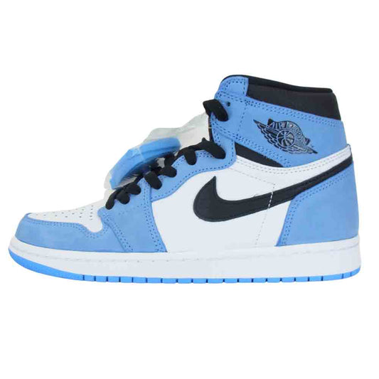 NIKE ナイキ 555088-134 AIR JORDAN 1 RETRO HIGH OG エアジョーダン 1 レトロ ハイ スニーカー ライトブルー系 ホワイト系 25.5cm【新古品】【未使用】【中古】