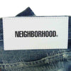 NEIGHBORHOOD ネイバーフッド 211XBNH-PTM09 SCRATCH SAVAGE . DP NARROW C-PT サベージ デニム パンツ インディゴブルー系 S【新古品】【未使用】【中古】