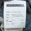NEIGHBORHOOD ネイバーフッド 211XBNH-PTM09 SCRATCH SAVAGE . DP NARROW C-PT サベージ デニム パンツ インディゴブルー系 S【新古品】【未使用】【中古】