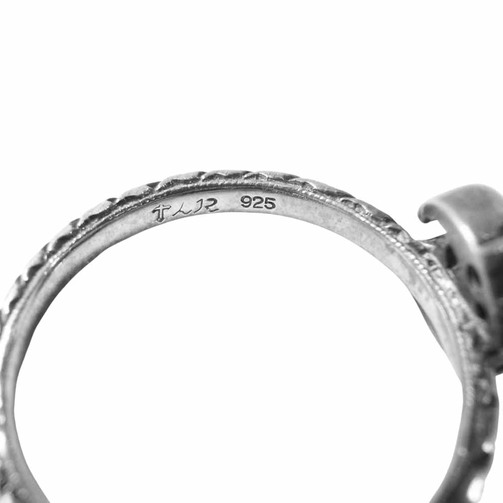 ROYAL ORDER ロイヤルオーダー クレセント リング シルバー系 10【中古】