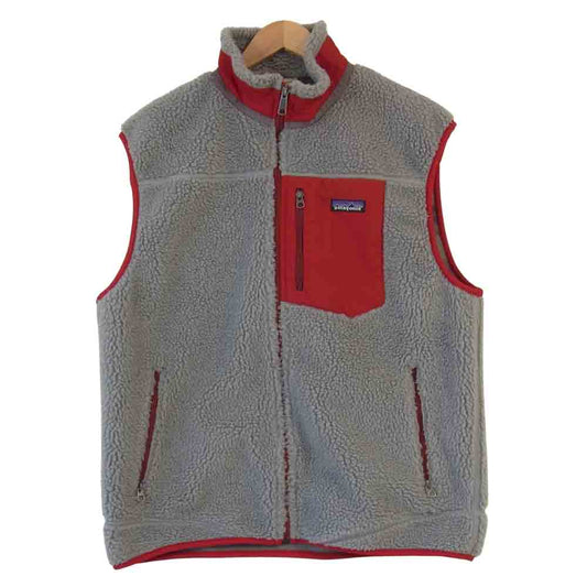 patagonia パタゴニア 23046F9  Classic Retro クラシックレトロX フリースベスト グレー系 L【美品】【中古】