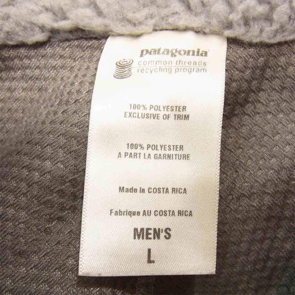 patagonia パタゴニア 23046F9  Classic Retro クラシックレトロX フリースベスト グレー系 L【美品】【中古】