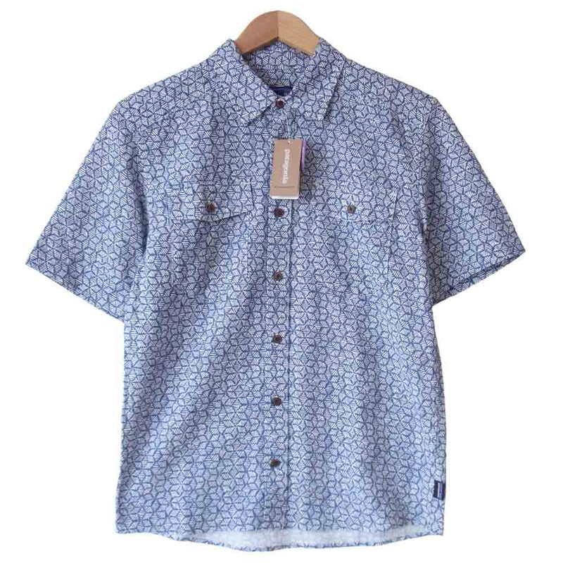 patagonia パタゴニア 52931 Steersman Shirt ステアーズマン シャツ ネイビー系 XS【新古品】【未使用】【中古】