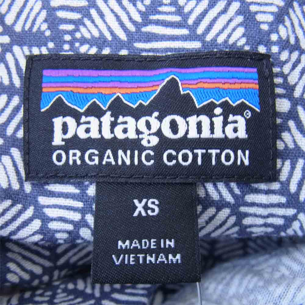 patagonia パタゴニア 52931 Steersman Shirt ステアーズマン シャツ ネイビー系 XS【新古品】【未使用】【中古】