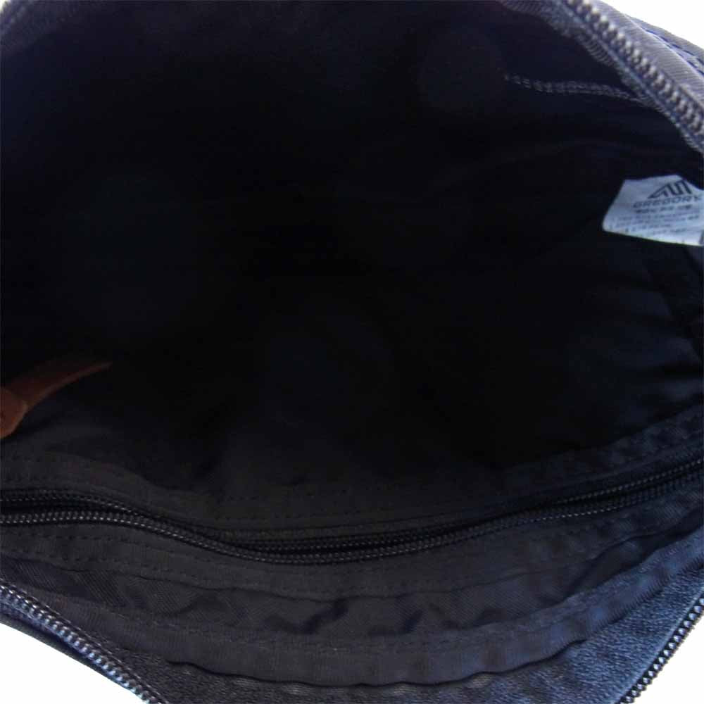 GREGORY グレゴリー SATCHEL S サッチェルS ショルダーバッグ ブラック系【中古】
