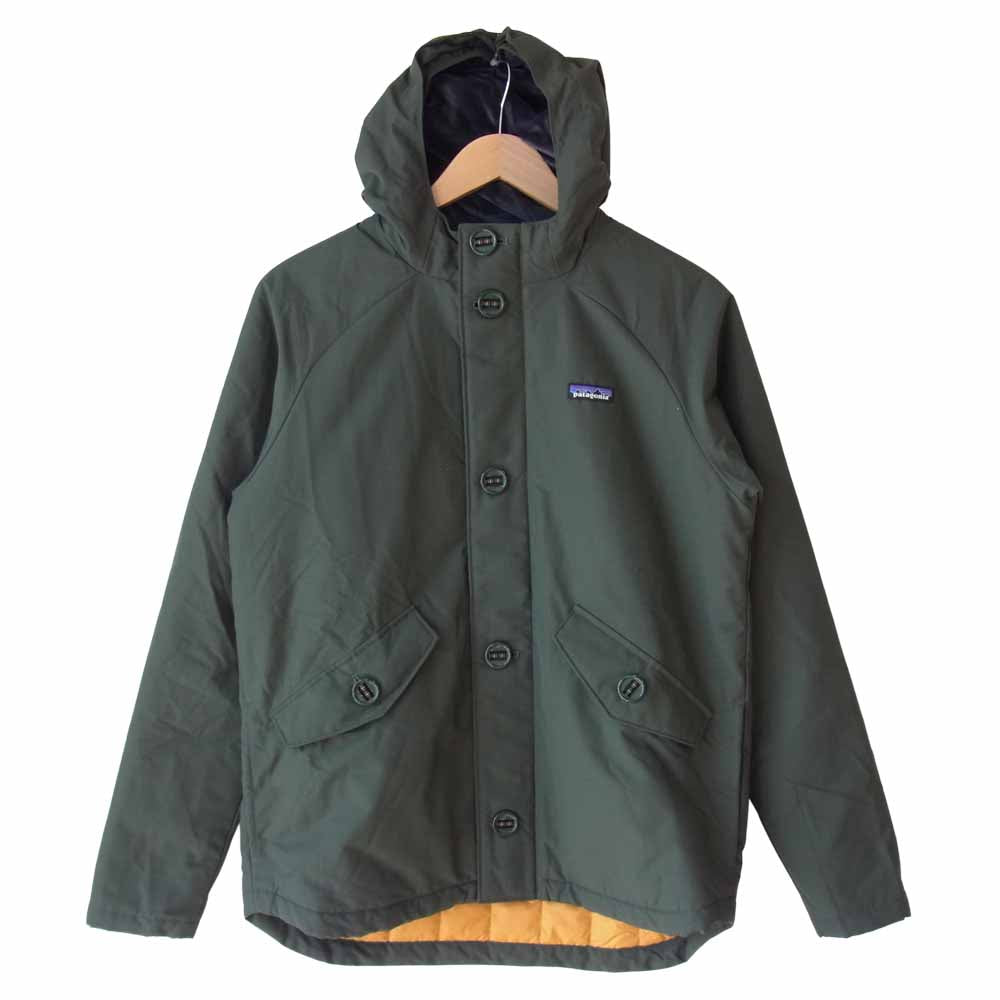 patagonia パタゴニア 68045 ボーイズ インサレーテッド イスマス ジャケット カーキ系 XXL【美品】【中古】