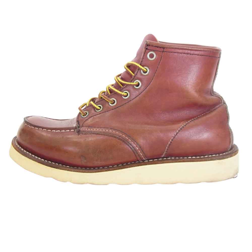 RED WING レッドウィング 8875 四角犬復刻 アイリッシュセッター ブラウン系 8.5【中古】