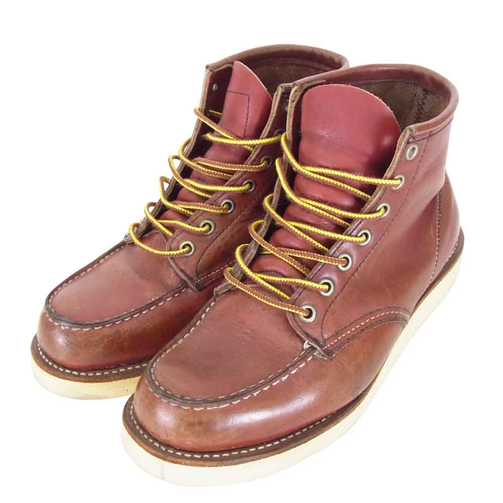 RED WING レッドウィング 8875 四角犬復刻 アイリッシュセッター ブラウン系 8.5【中古】